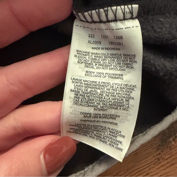 Columbia Two-Tone Fleece Pullover Womens L Green Gray Cozy Winter Sweater EUC - Picture 6 of 6